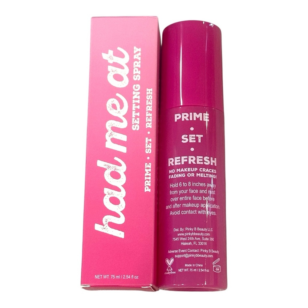 Had Me At Setting Spray- 75 ml plus gift 🎁